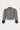 Grey flannel puff sleeves jacket