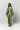 Satin lace trousers — Light Green