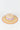 Natural straw hat with lilac & orange striped band