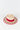 Natural straw wide-brim hat with fuschia band