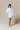 White popelin voluminous sleeved mini dress