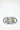 Geometric crossbody brush black bag with golden clasp