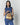 Beige straw bag with passementerie details