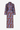 Midi dress — Blue and Red