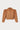 Camel cotton puff sleeve jacket
