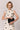 Dress — Ecru with black velvet dots