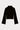 Black fitted top in viscose