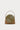 Khaki leather bag with passementerie details