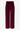 Burgundy velvet straight pants