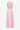 Pink and white striped long dress with bow detail