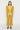 Yellow satin puff sleeve jacket
